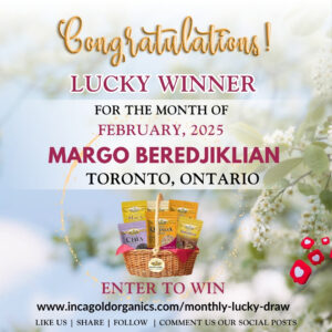 February 2025 Winner INCA'S GOLD Monthly Winner