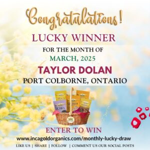 March 2025 Winner INCA'S GOLD Monthly Winner
